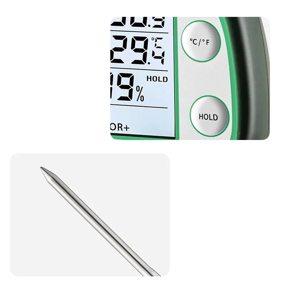 Medidor Digital LCD para SOLO - Luminosidade - Temperatura do ar e do solo - Umidade