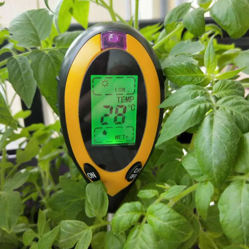 Medidor para Solo Agrícola - pH - Umidade - Temperatura - Luminosidade do Ambiente