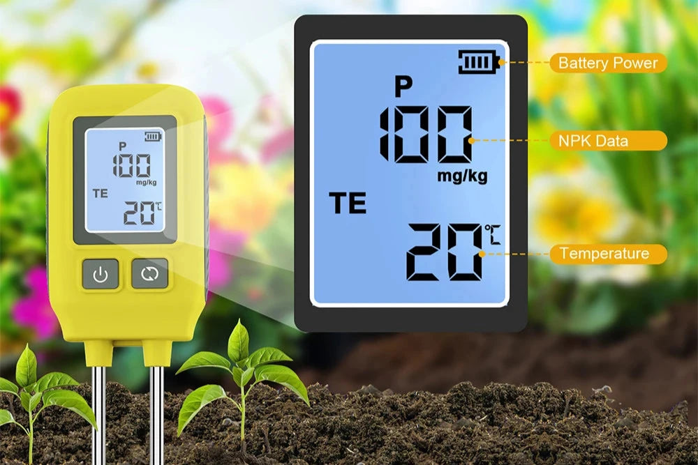 MEDIDOR DE NPK - NITROGÊNIO, FÓSFORO E POTÁSSIO