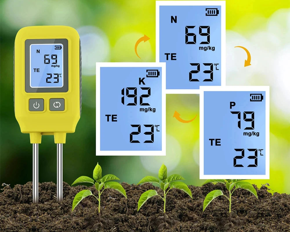 MEDIDOR DE NPK - NITROGÊNIO, FÓSFORO E POTÁSSIO